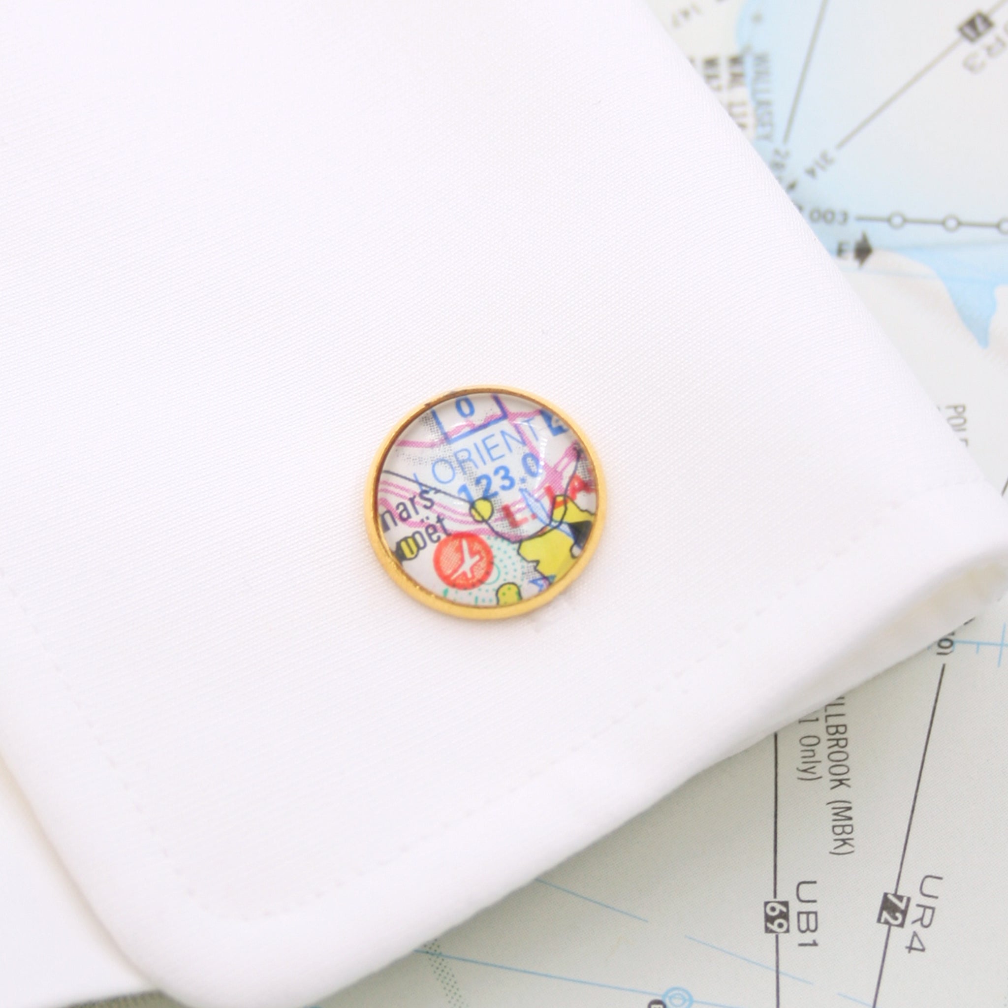 Aeronautical Cufflinks for Pilot