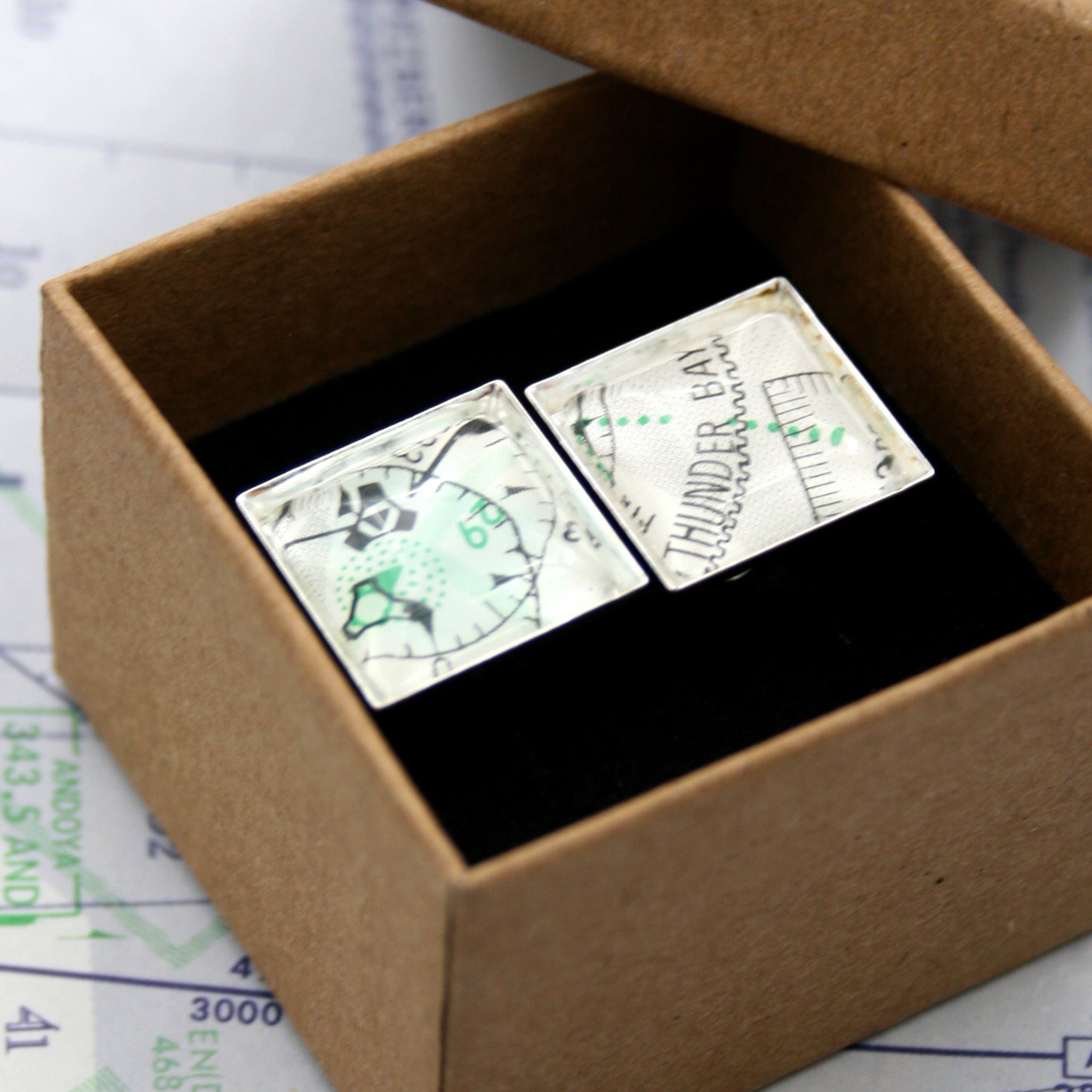 Aeronautical Cufflinks for Pilot