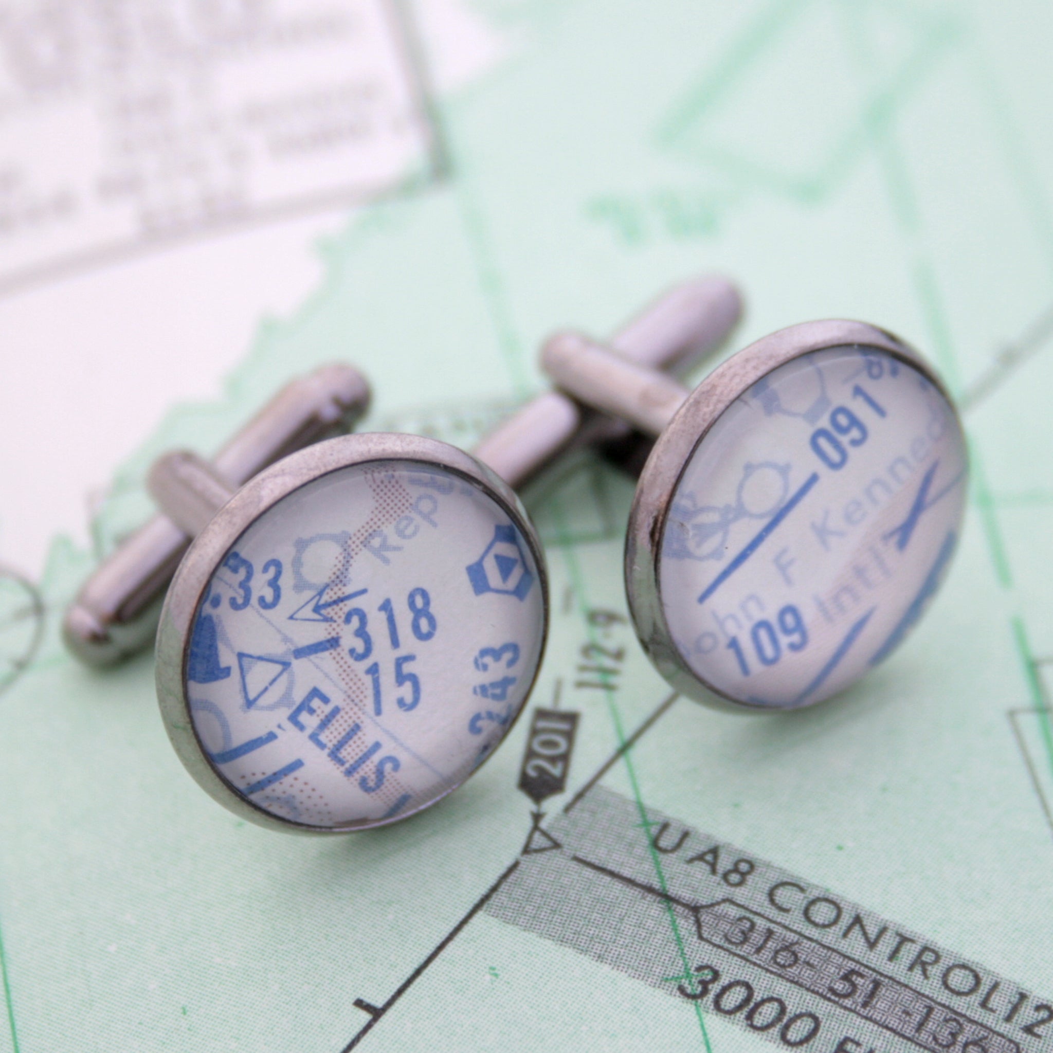 Aeronautical Cufflinks for Pilot