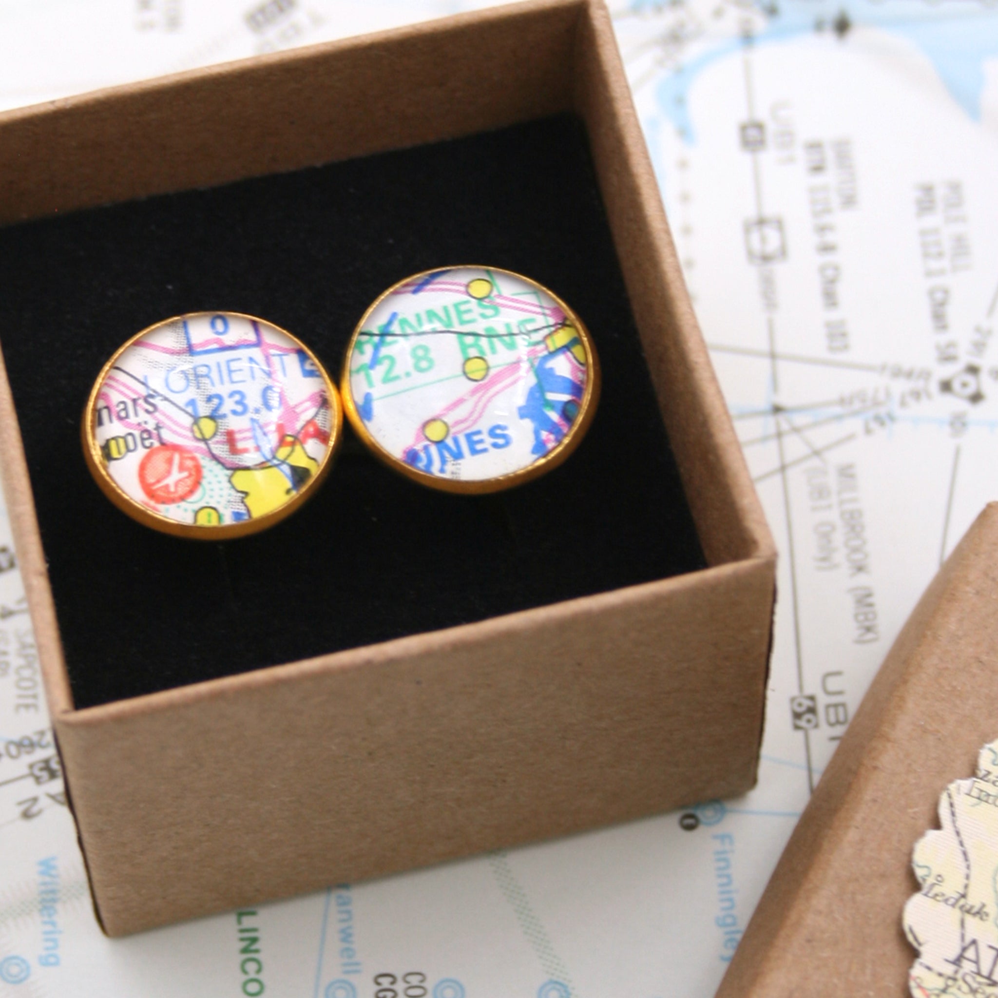 Aeronautical Cufflinks for Pilot
