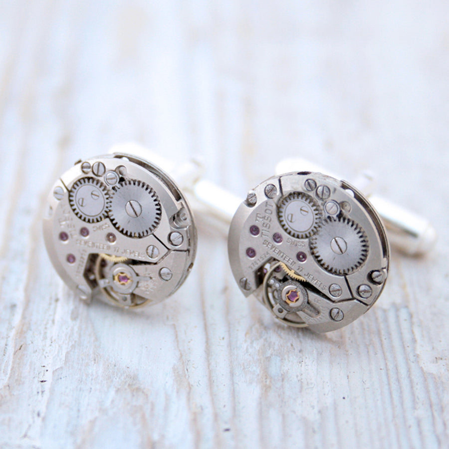 Clockwork Cufflinks