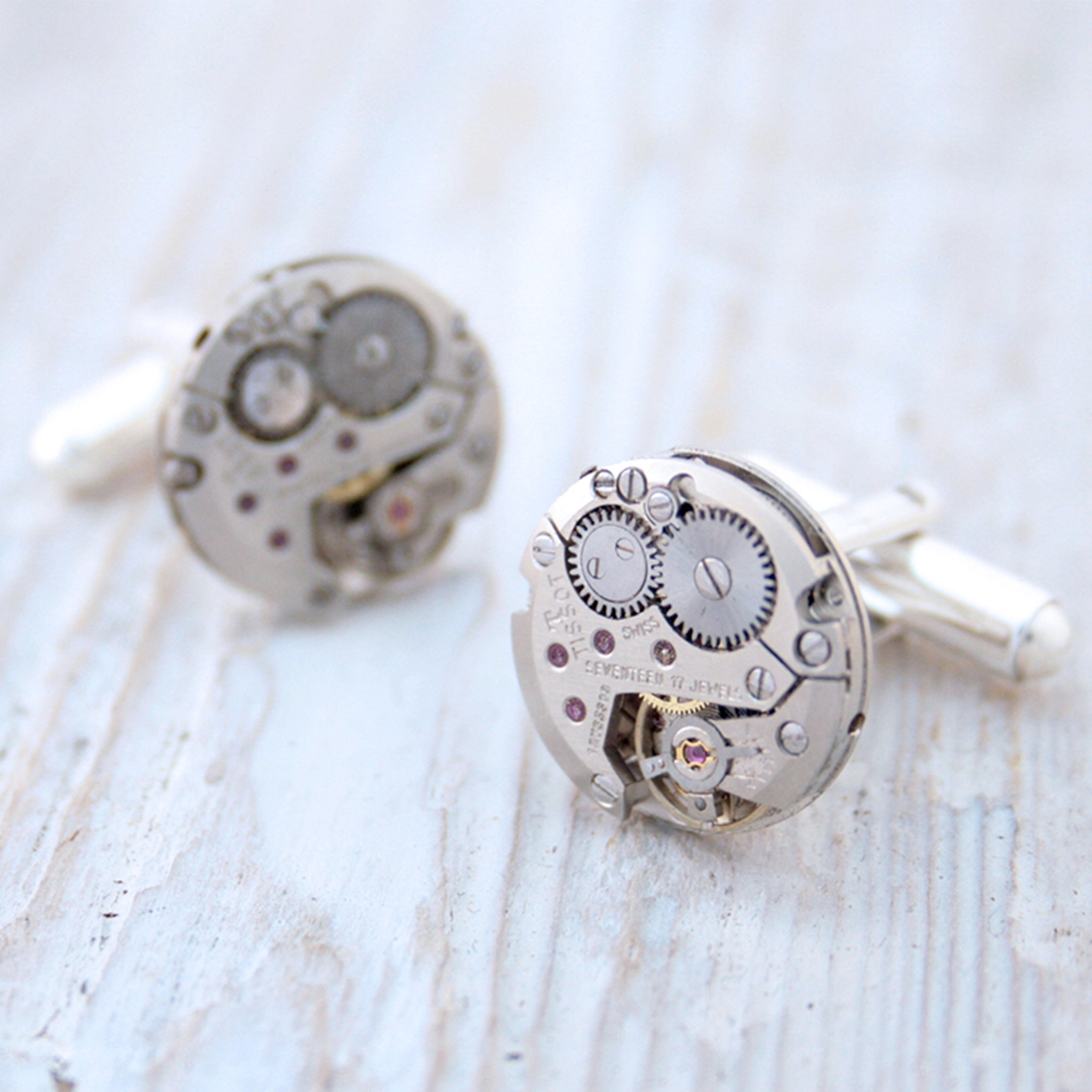 Clockwork Cufflinks