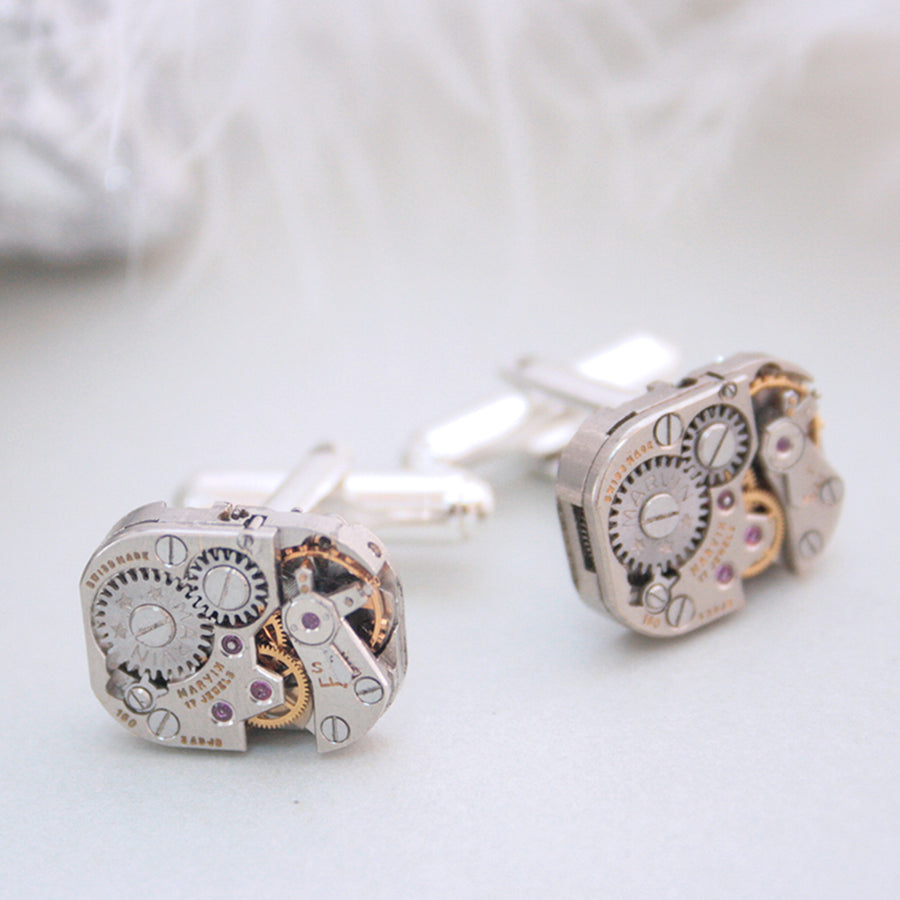 Cool Cufflinks for Watch Lovers