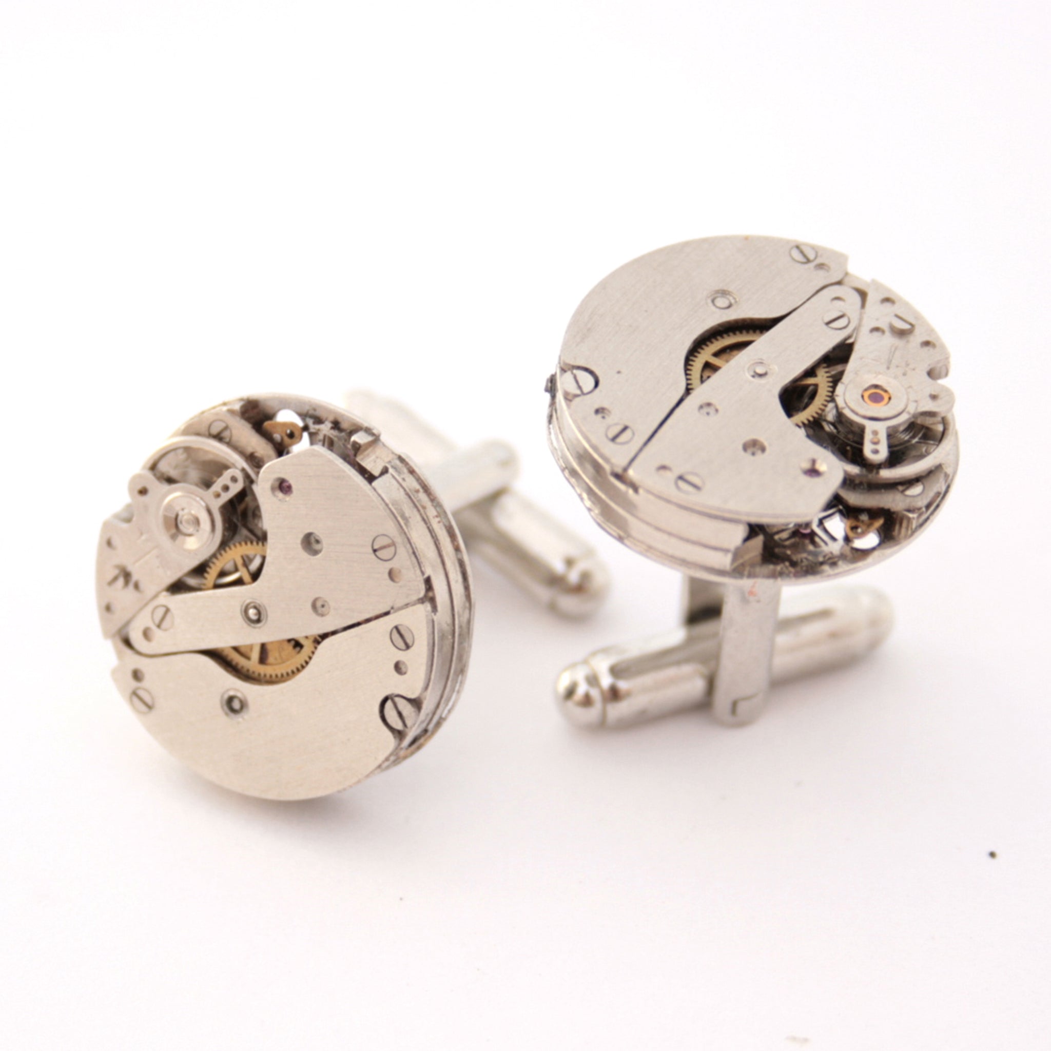 Novelty Cufflinks made of Watch Movements