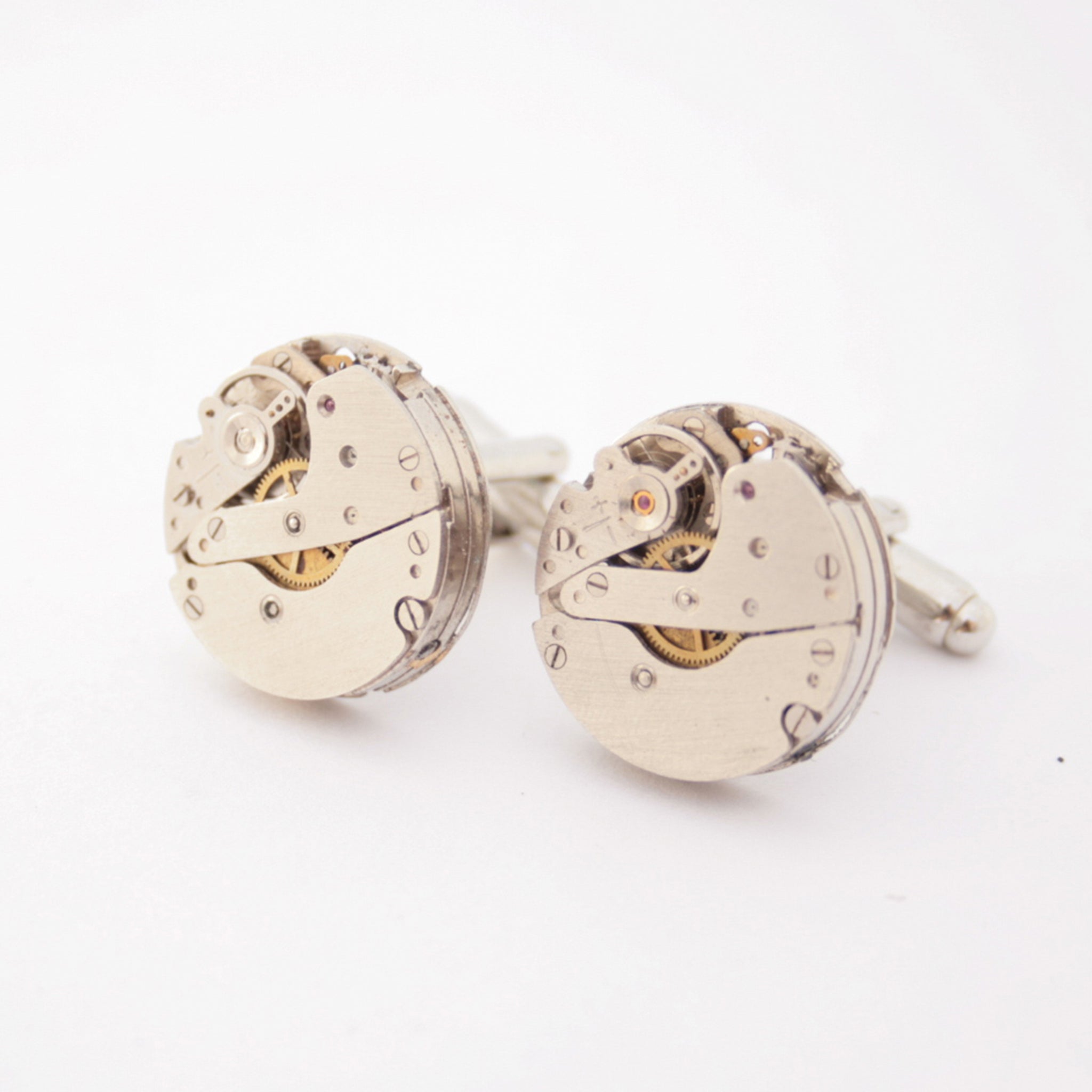 Novelty Cufflinks made of Watch Movements