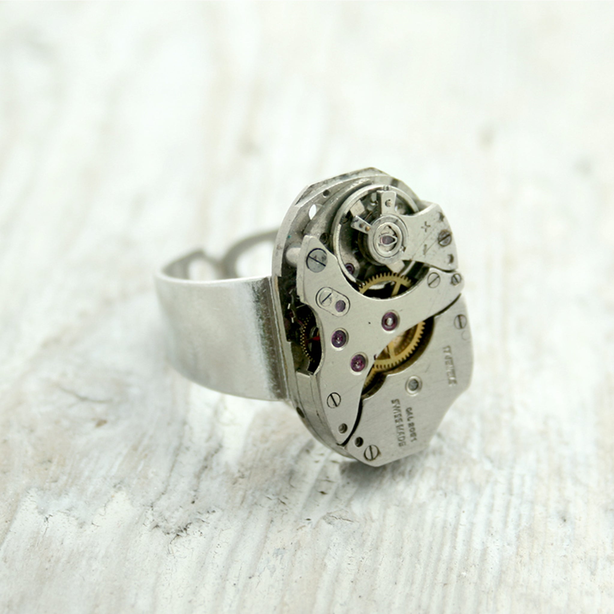 Steampunk Mens Pinky Ring