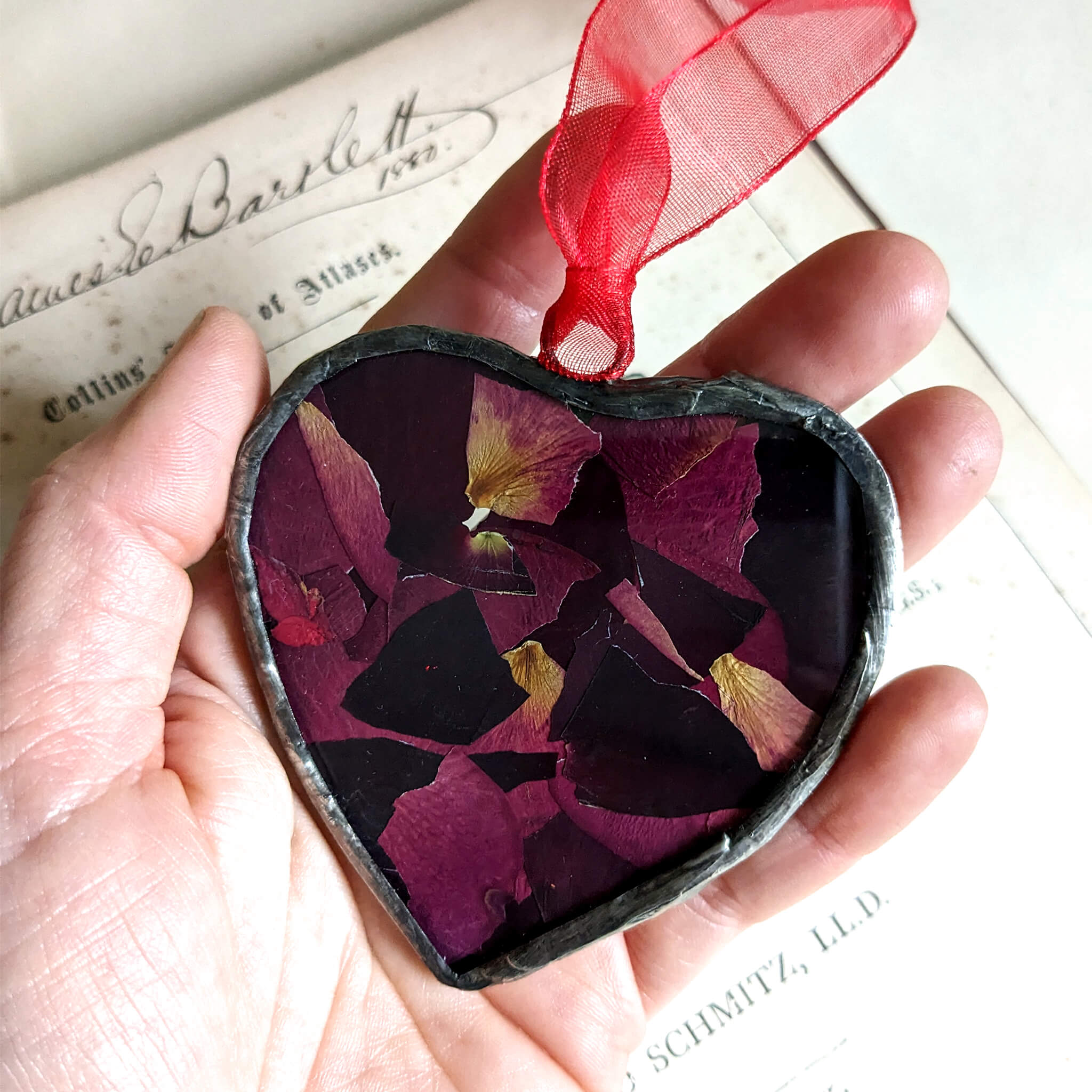 Rose Petal Heart
