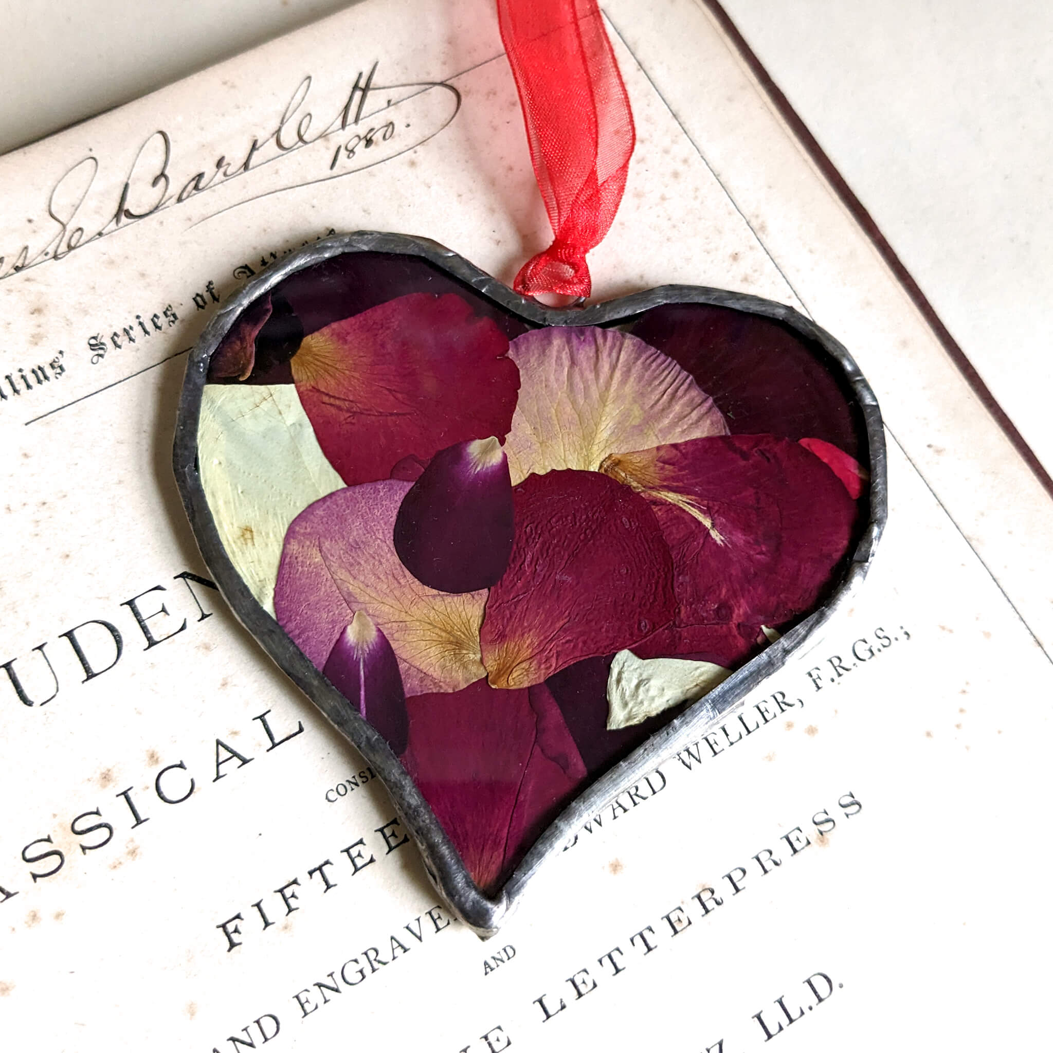 Rose Petal Heart