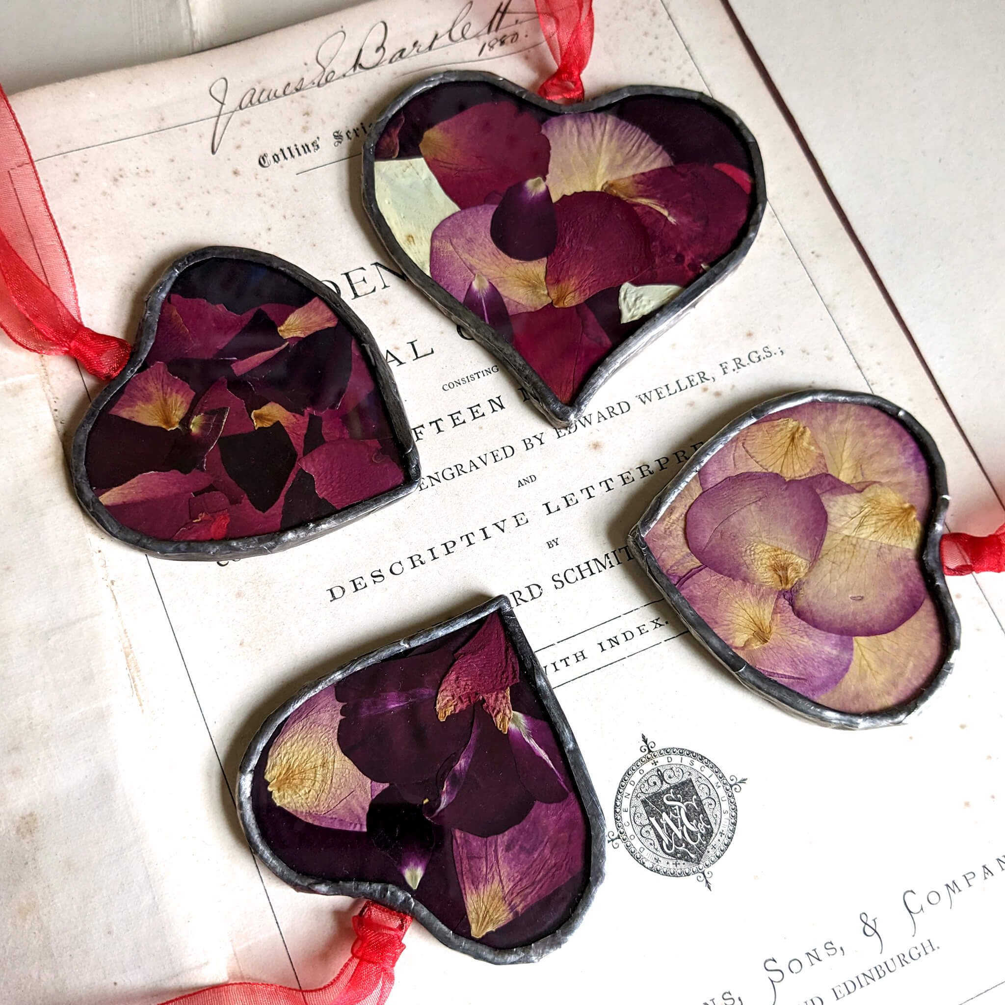 Rose Petal Heart