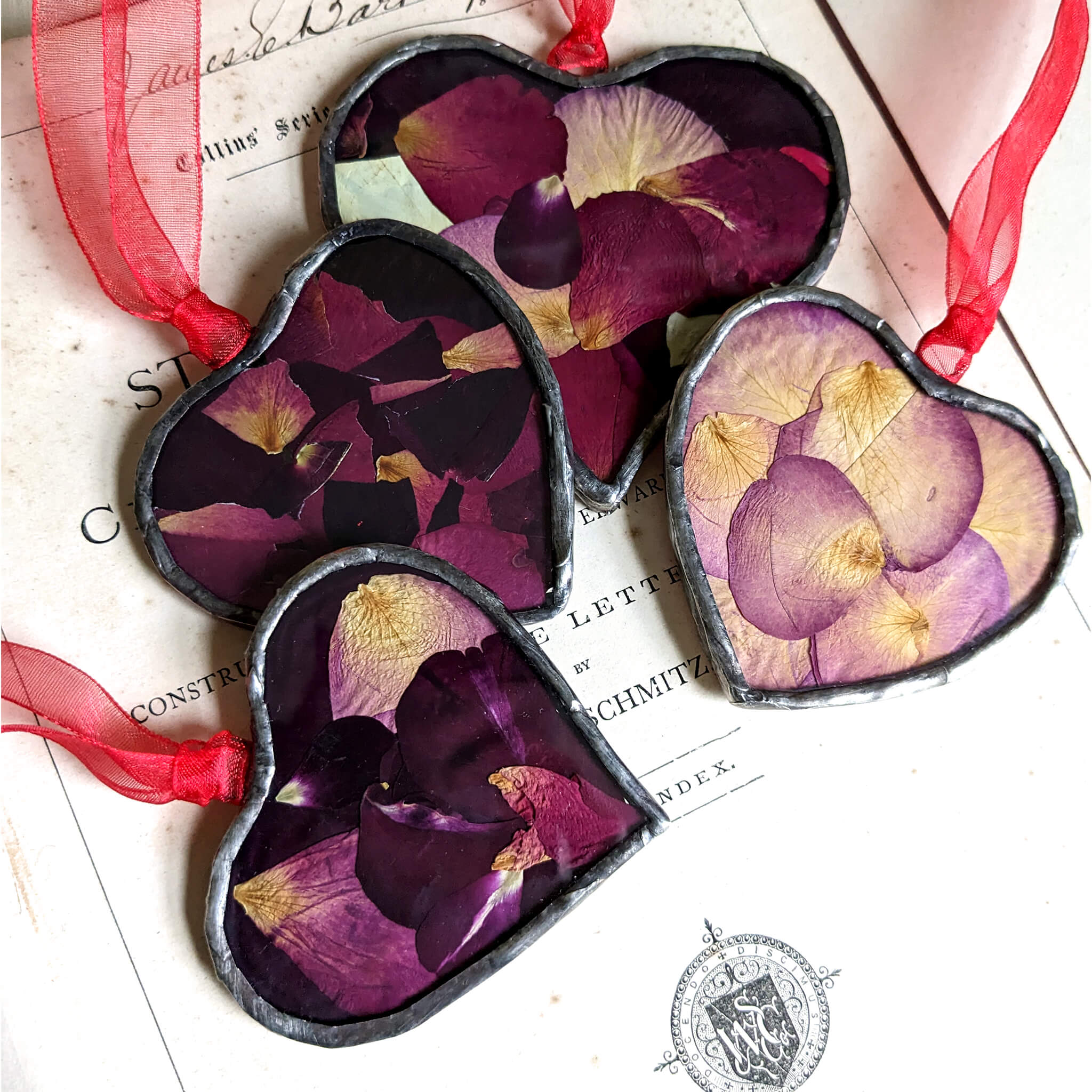 Rose Petal Heart