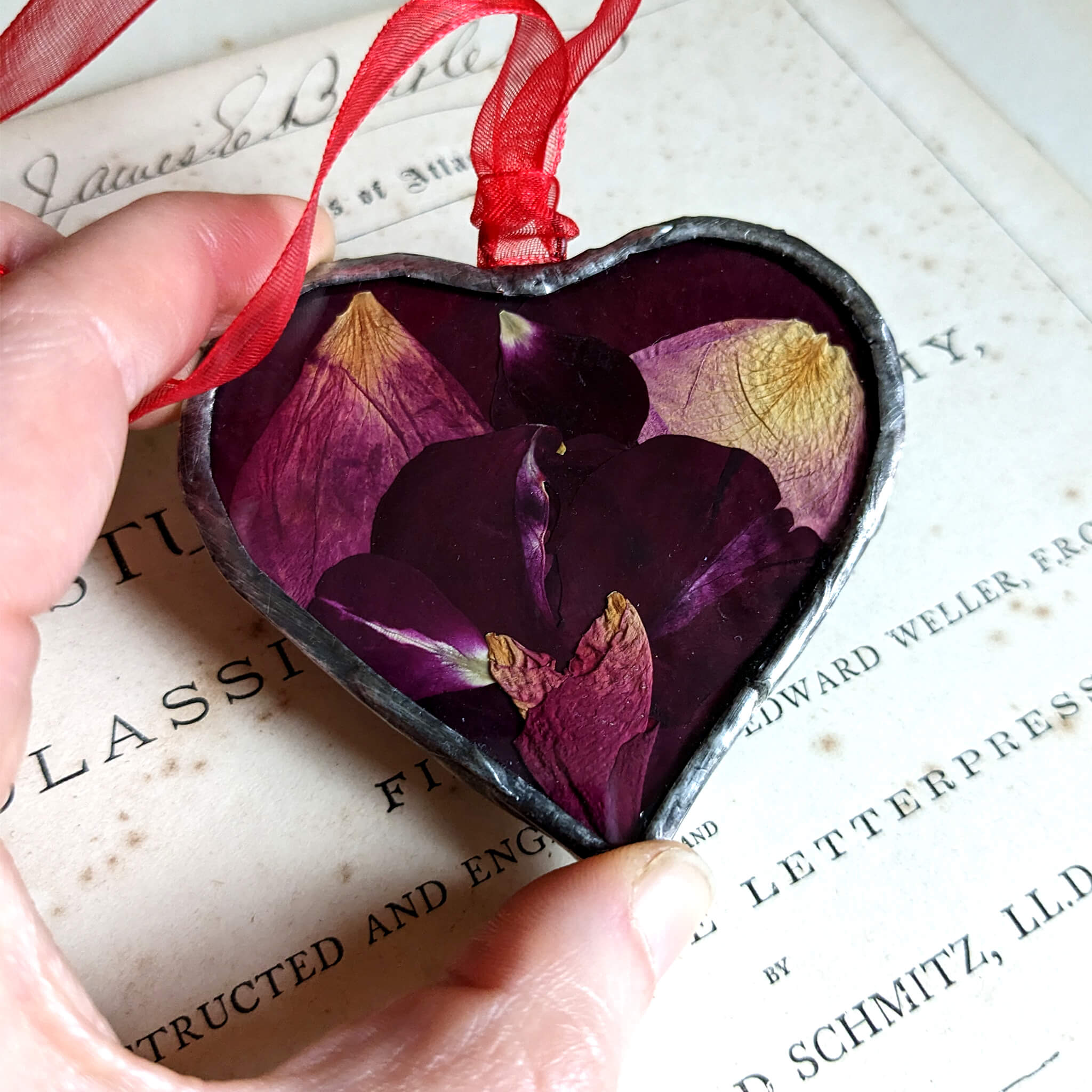 Rose Petal Heart