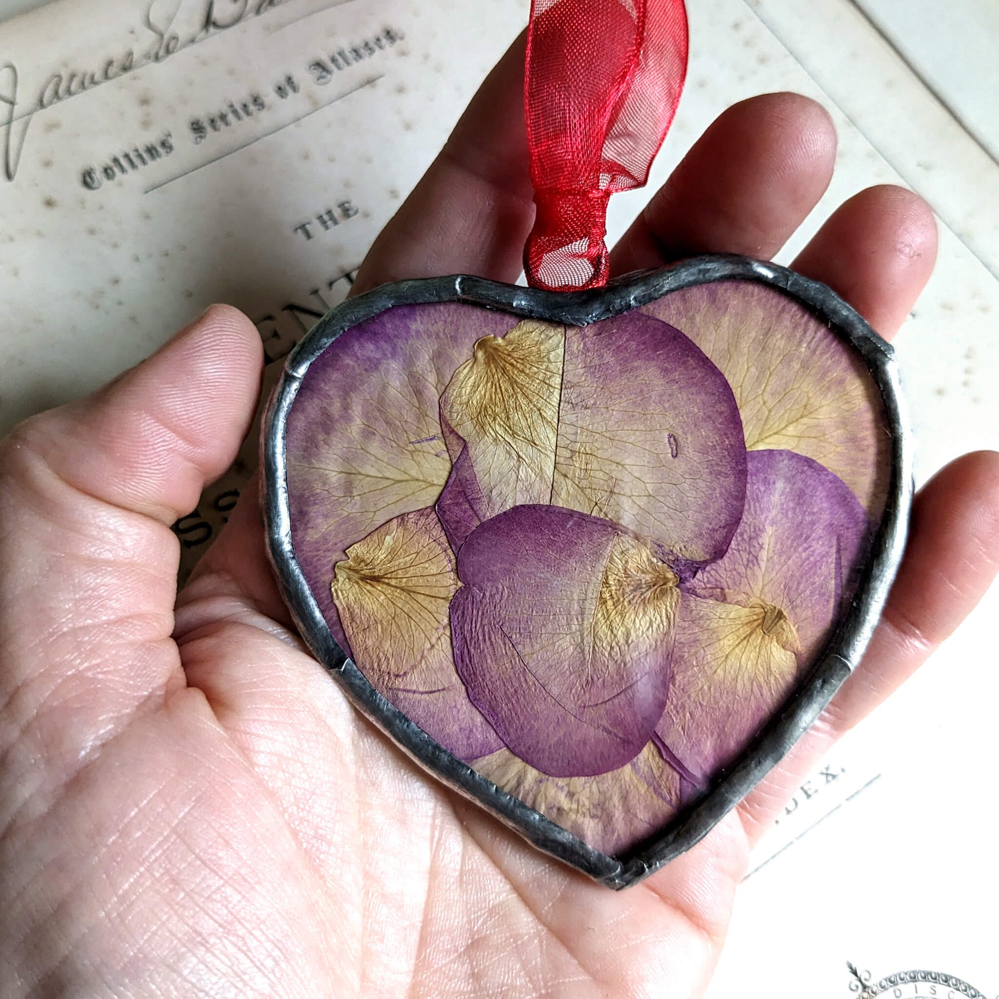 Rose Petal Heart