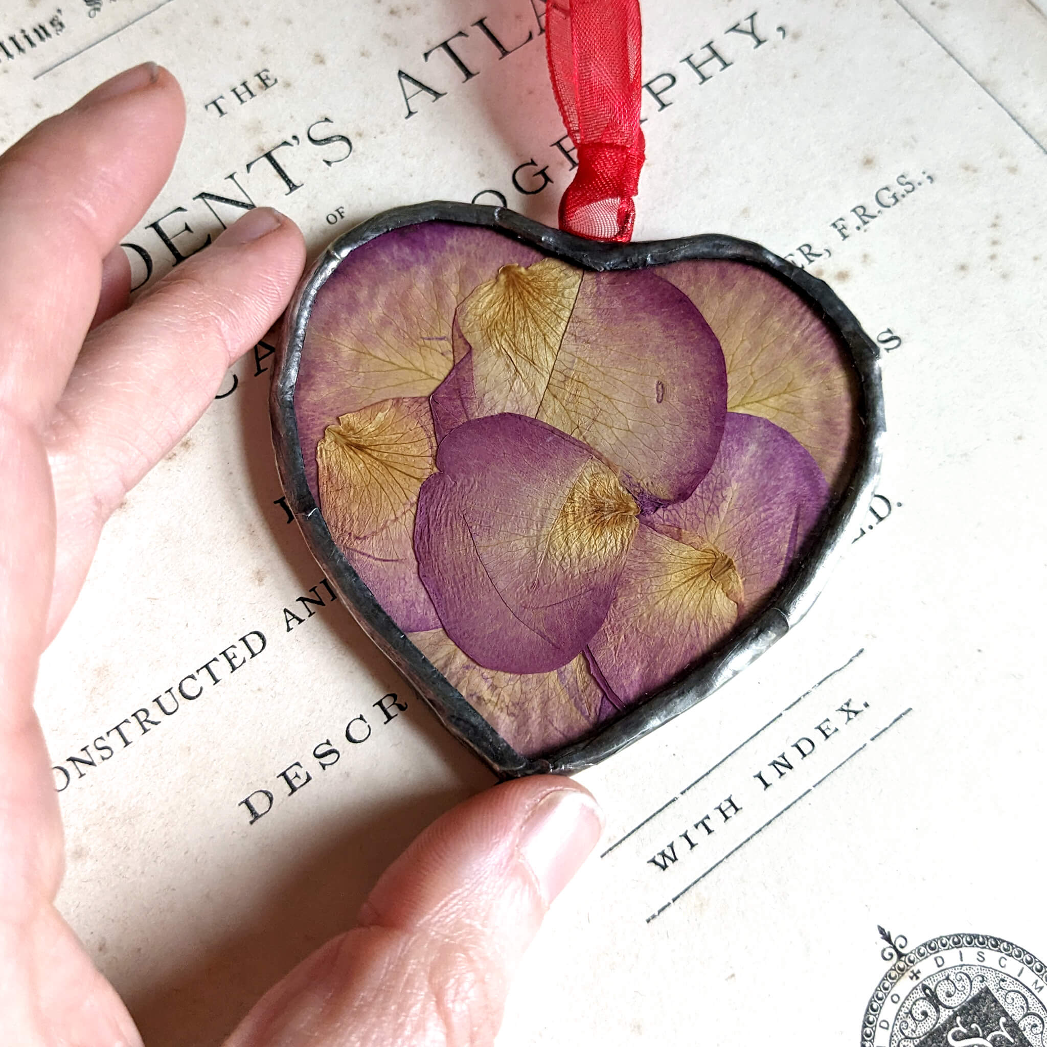 Rose Petal Heart