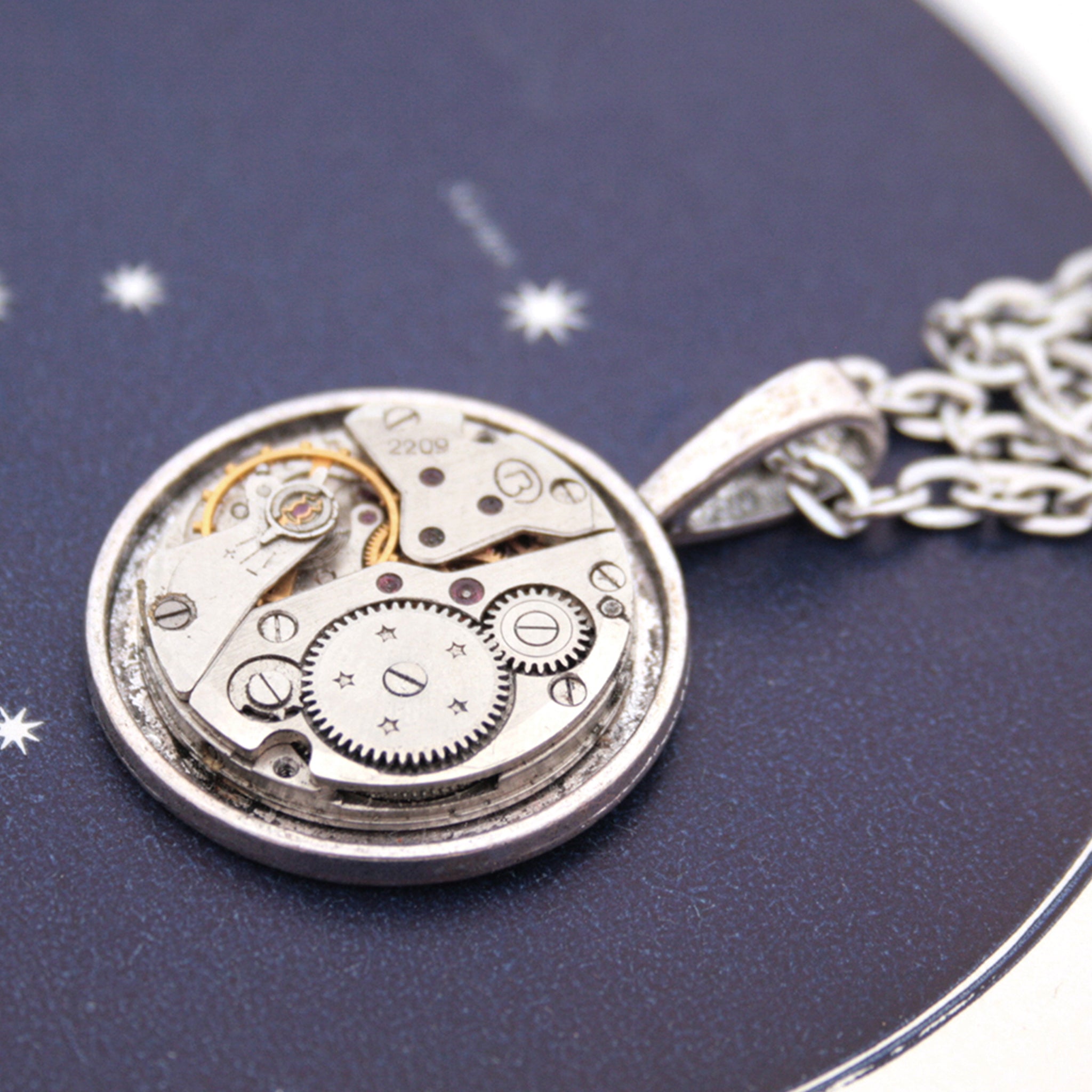 Mens Steampunk Necklace
