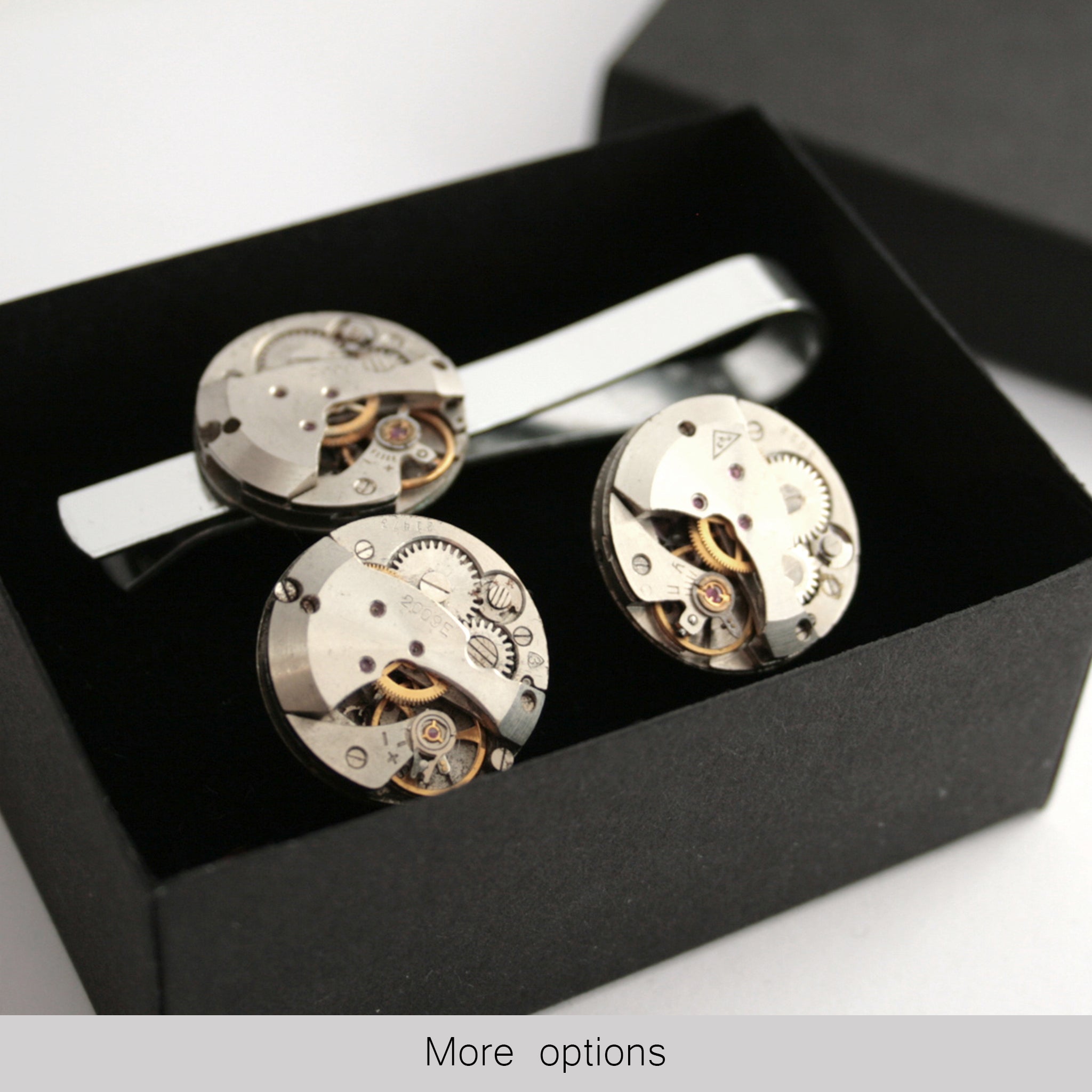 Tie Clip and Cufflinks set