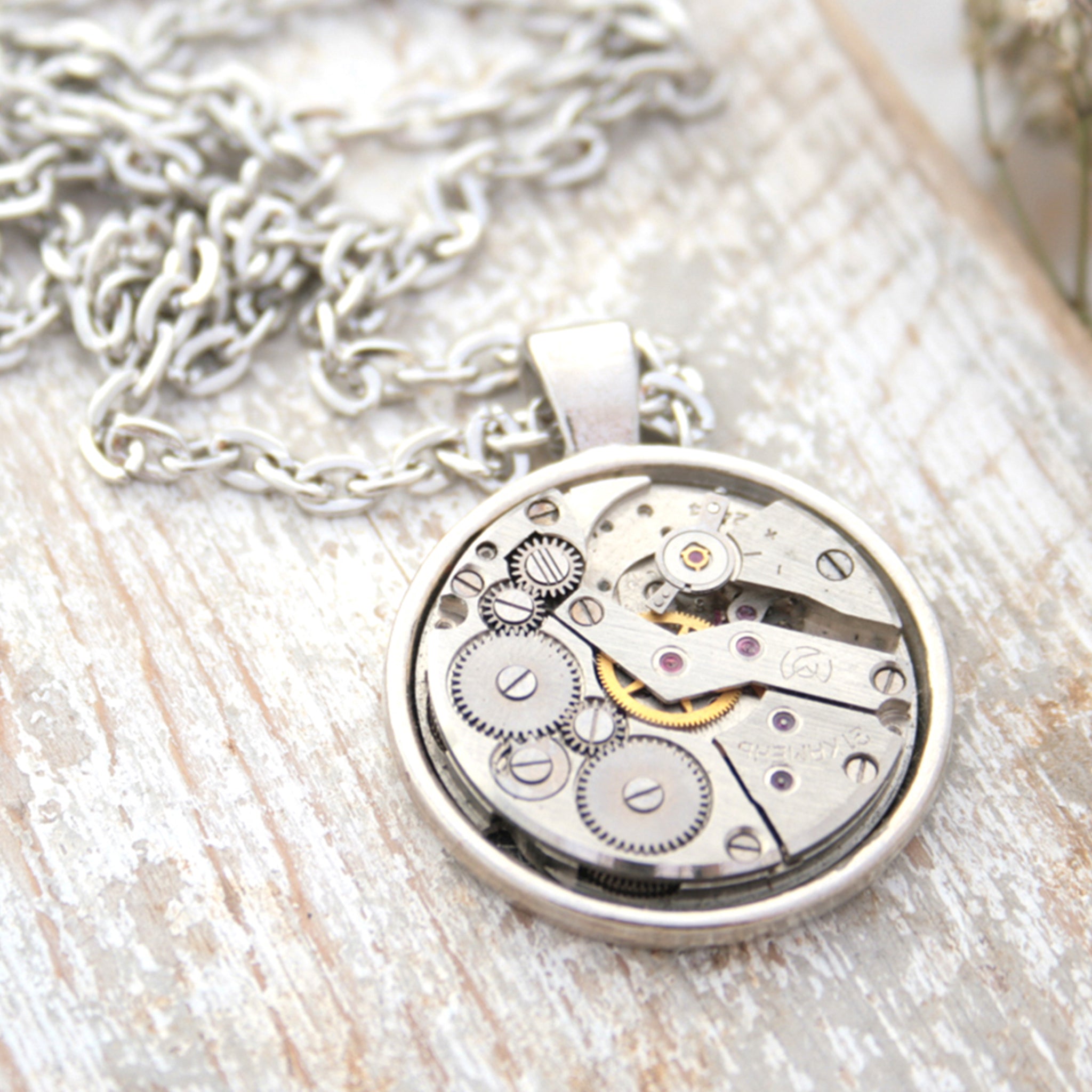 Unique Steampunk Pendant Necklace