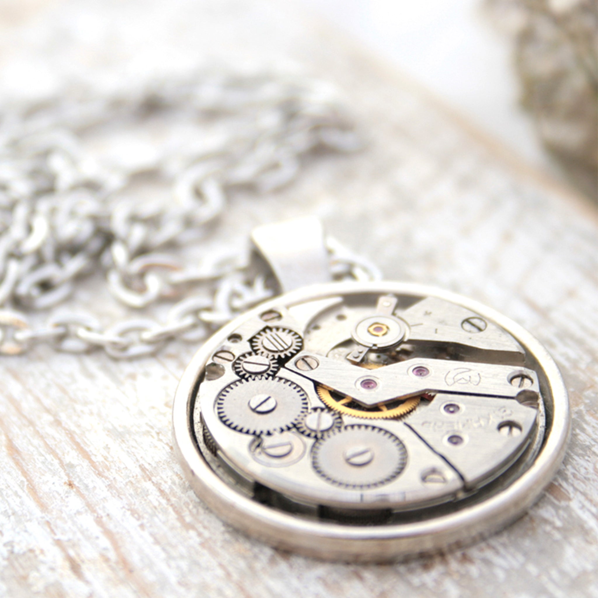 Unique Steampunk Pendant Necklace