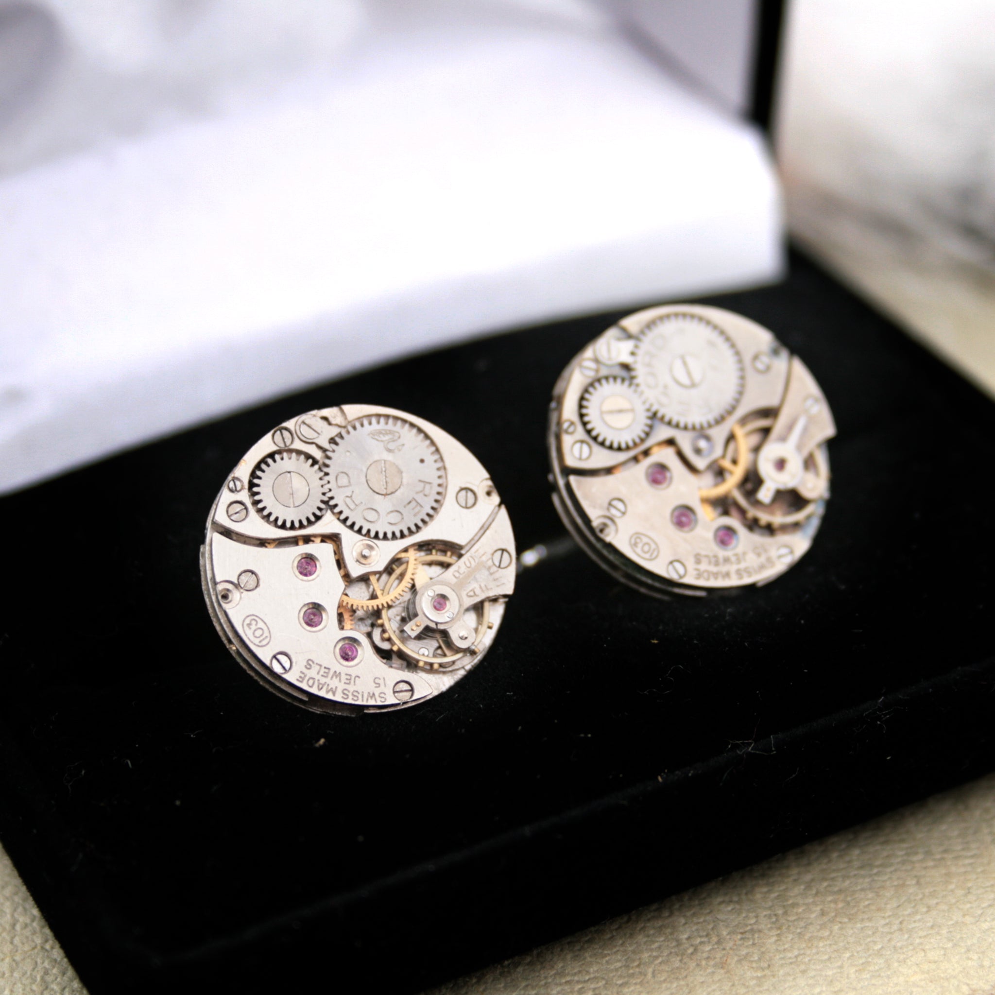 Watch Cufflinks in a box
