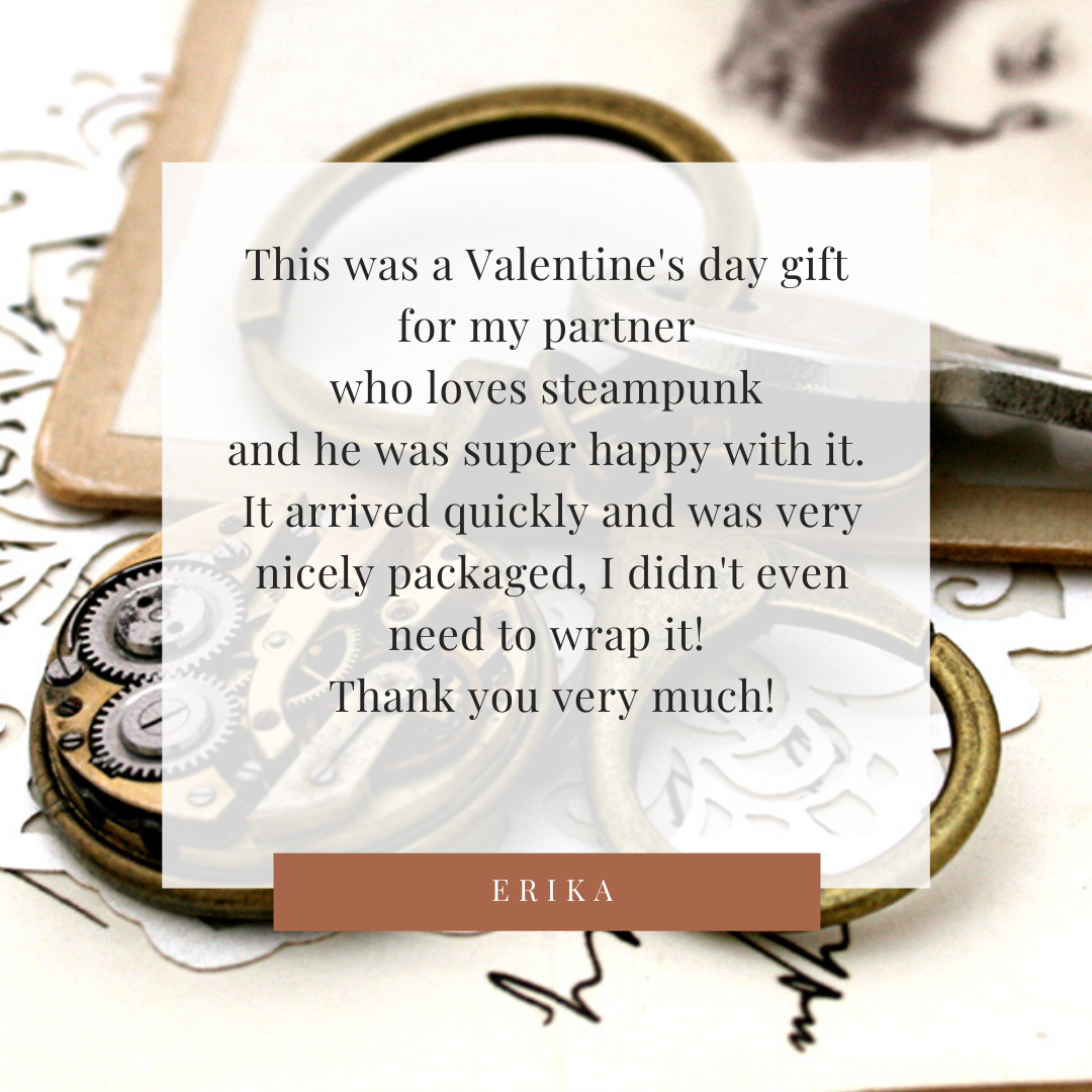 Steampunk testimonials