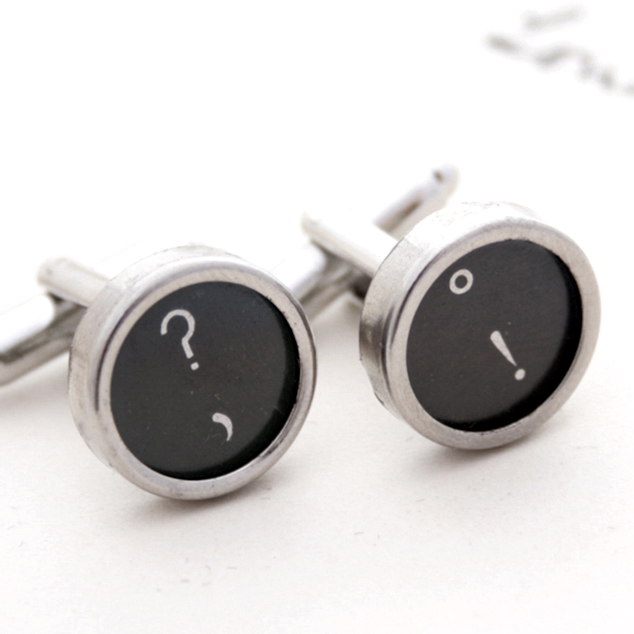 Typewriter Key Cufflinks