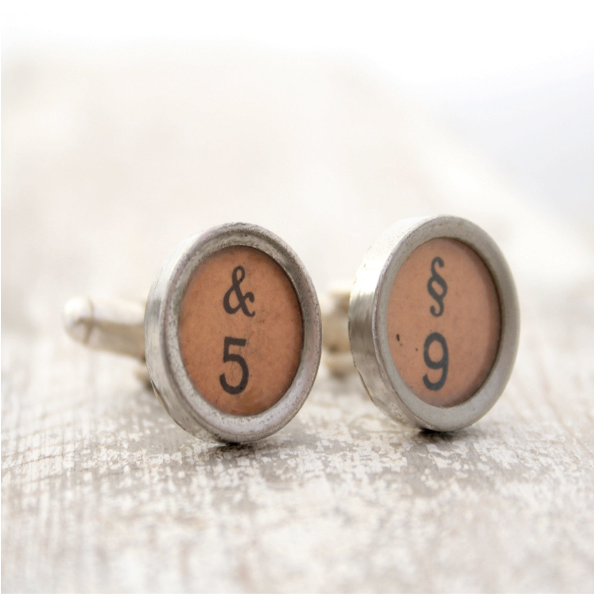Typewriter Key Cufflinks