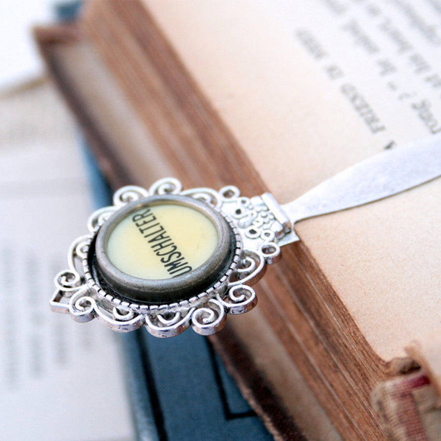 Foreign Typewriter Key Bookmark