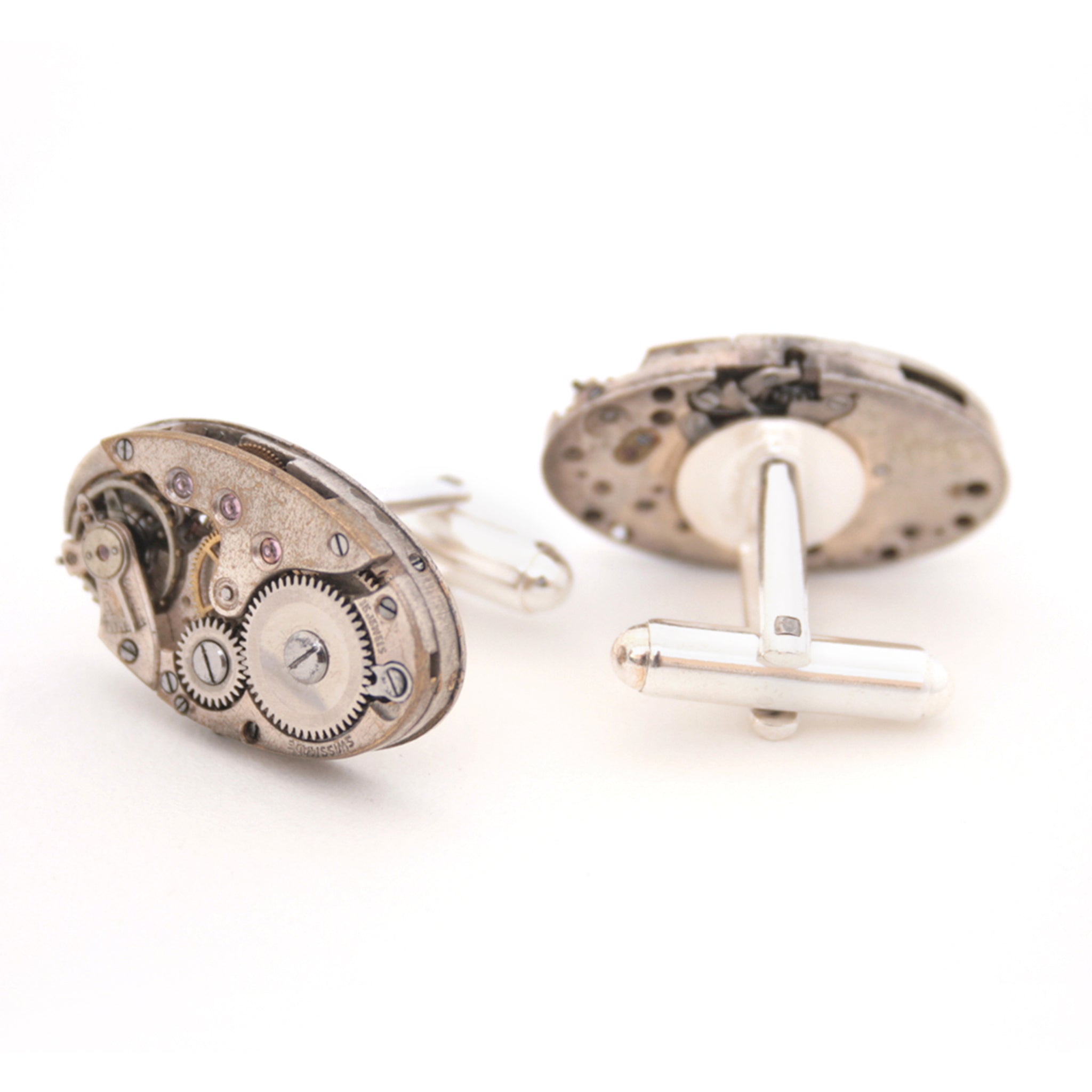 Wedding Cufflinks in Steampunk Style