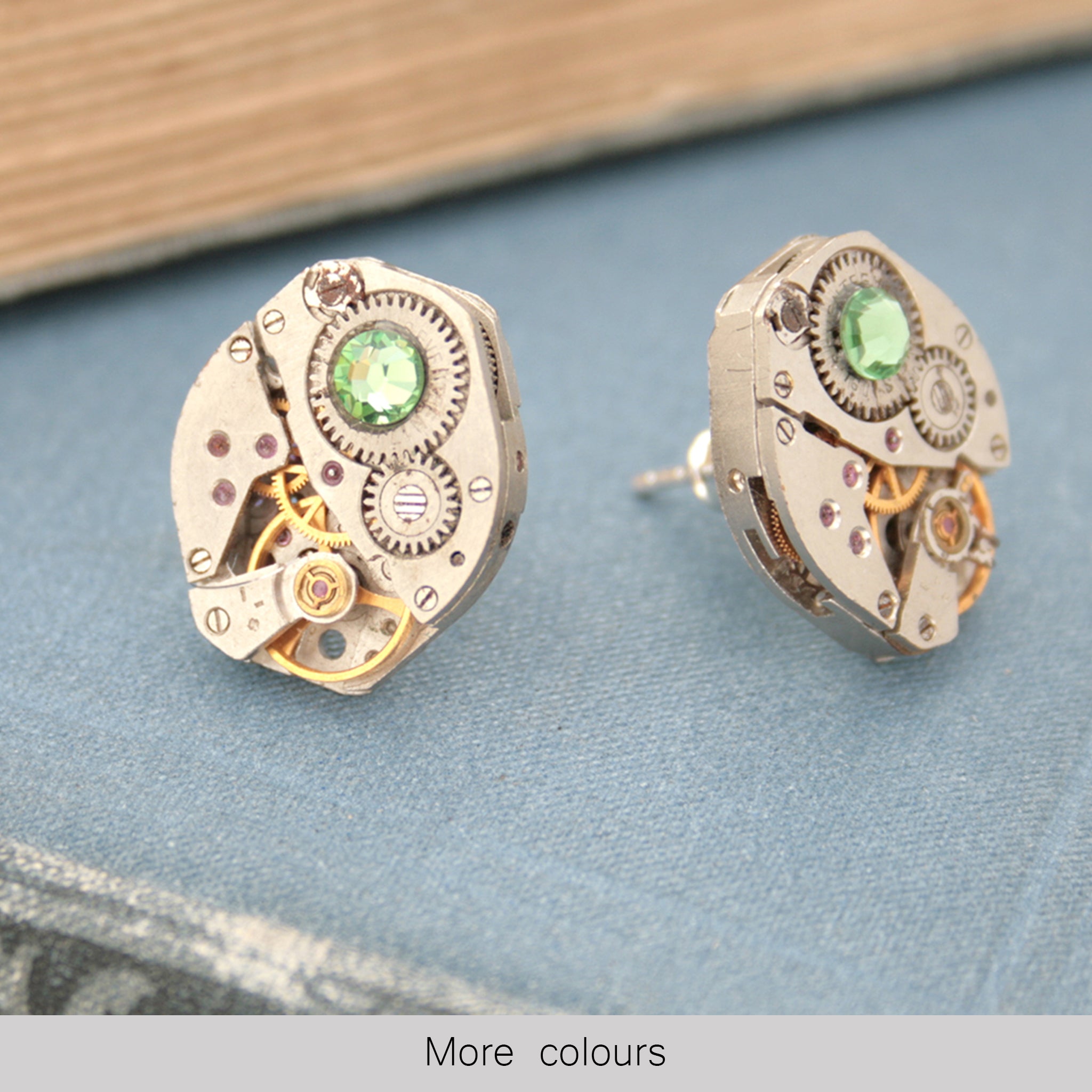 Birthstone Stud Earrings