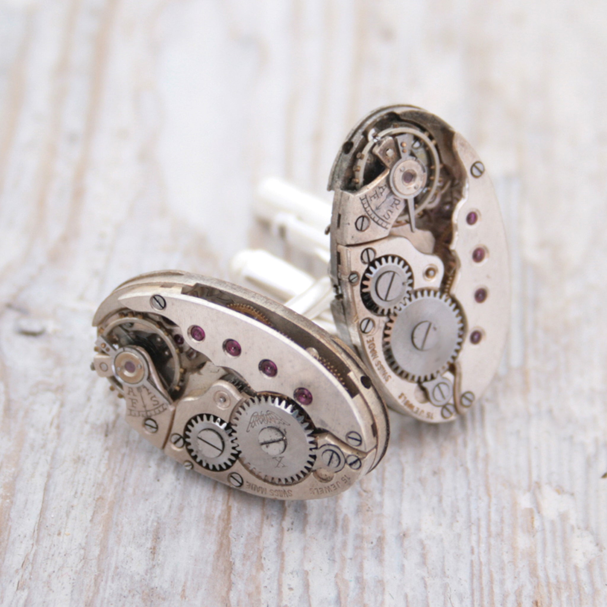 Steampunk Watch Cufflinks