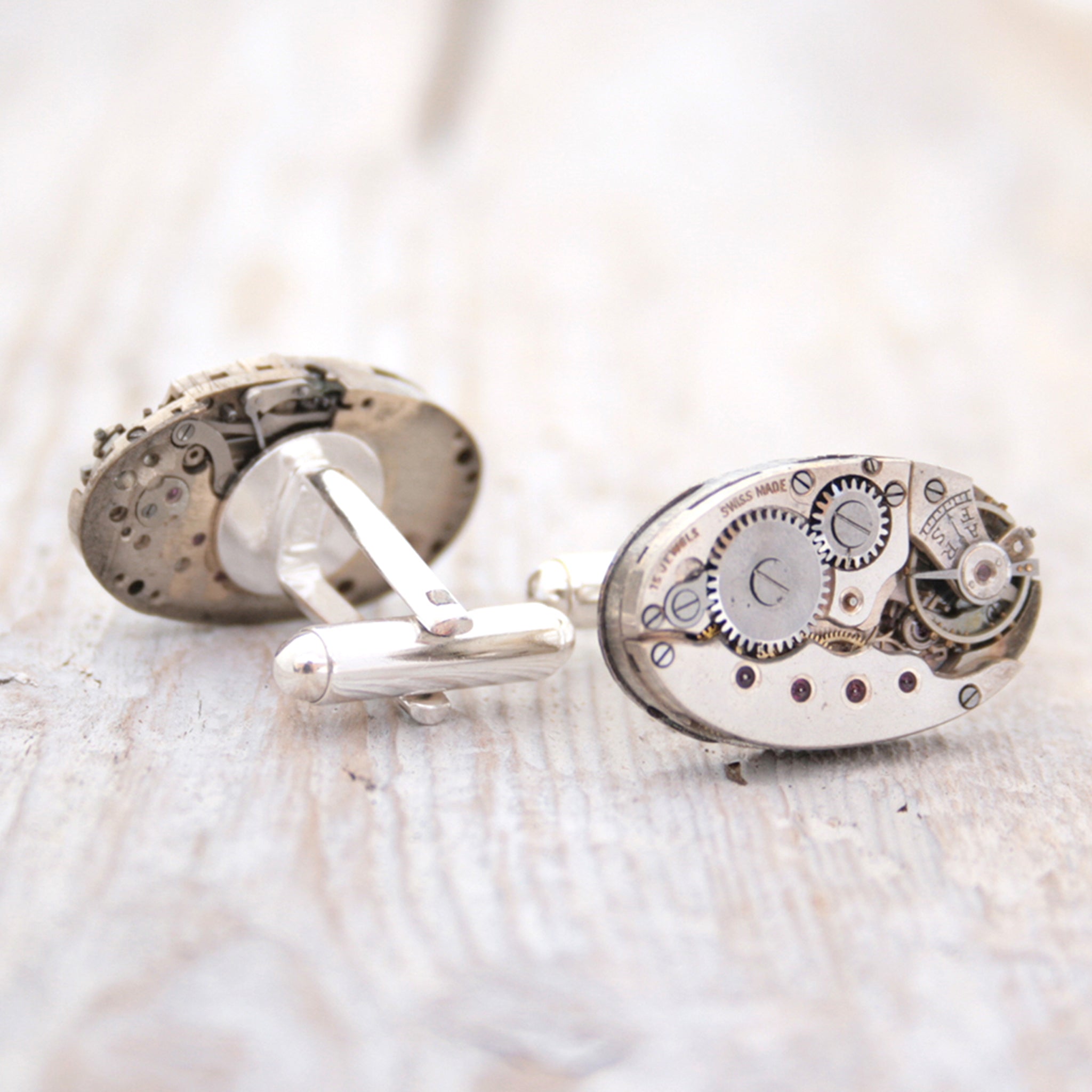 Steampunk Watch Cufflinks