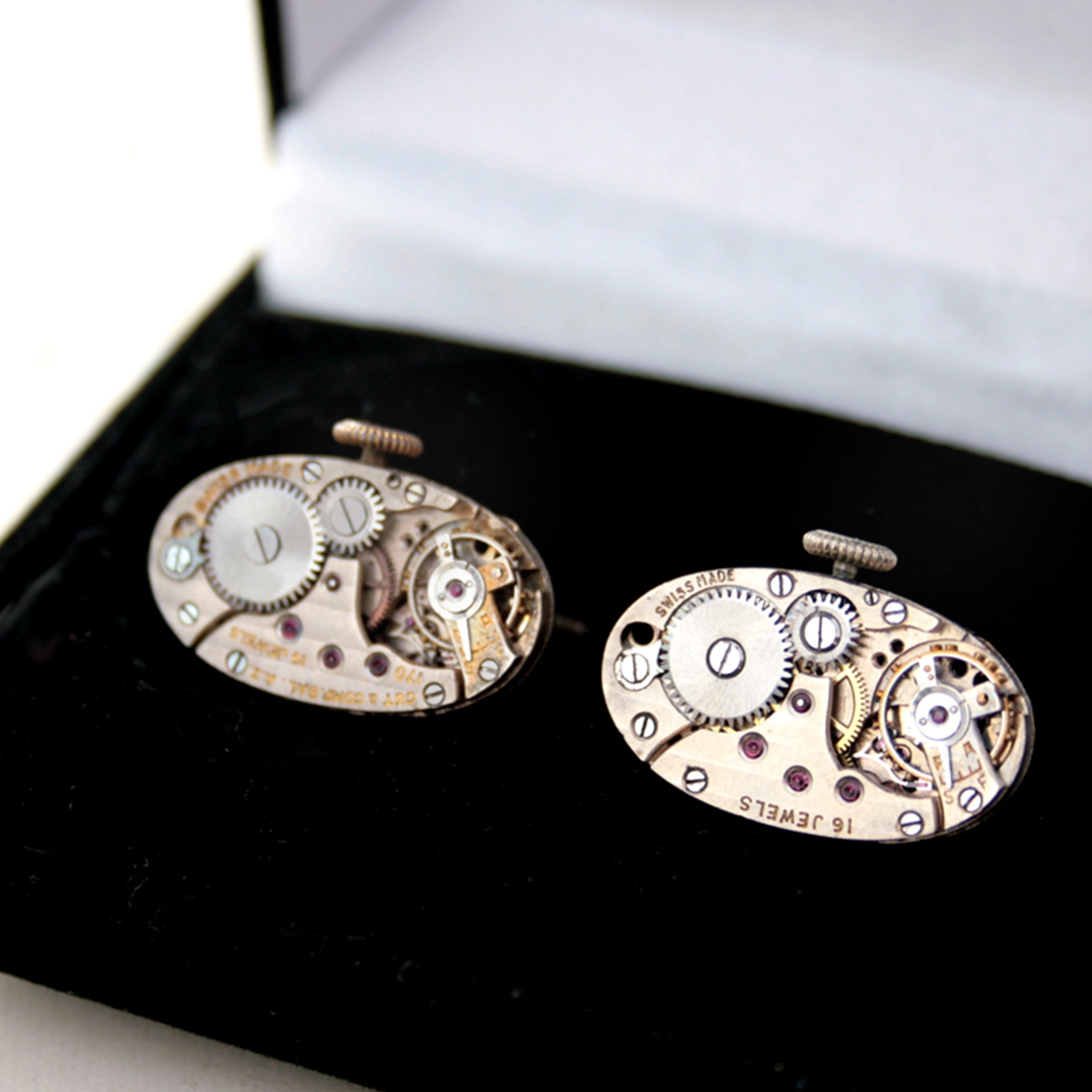 Oval Watch Cufflinks