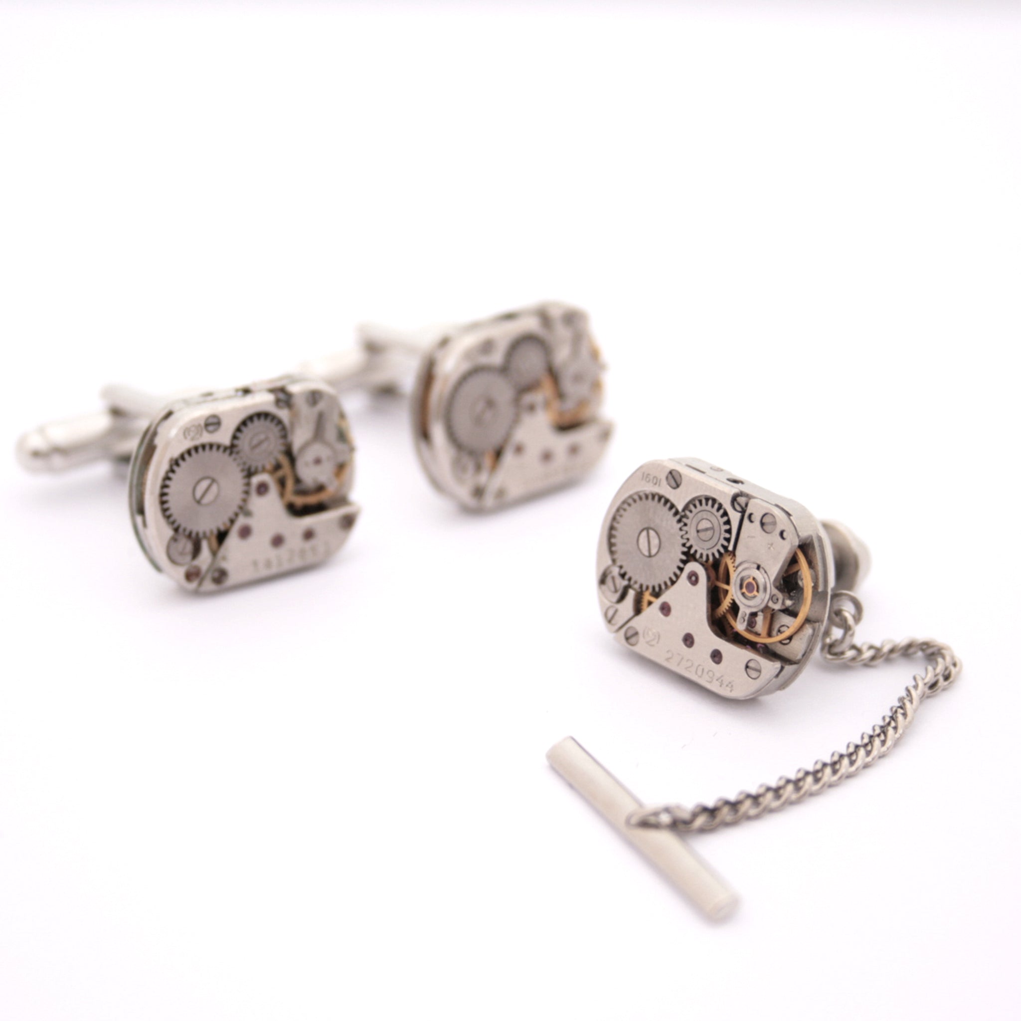 Tie Tack and Cufflinks Set