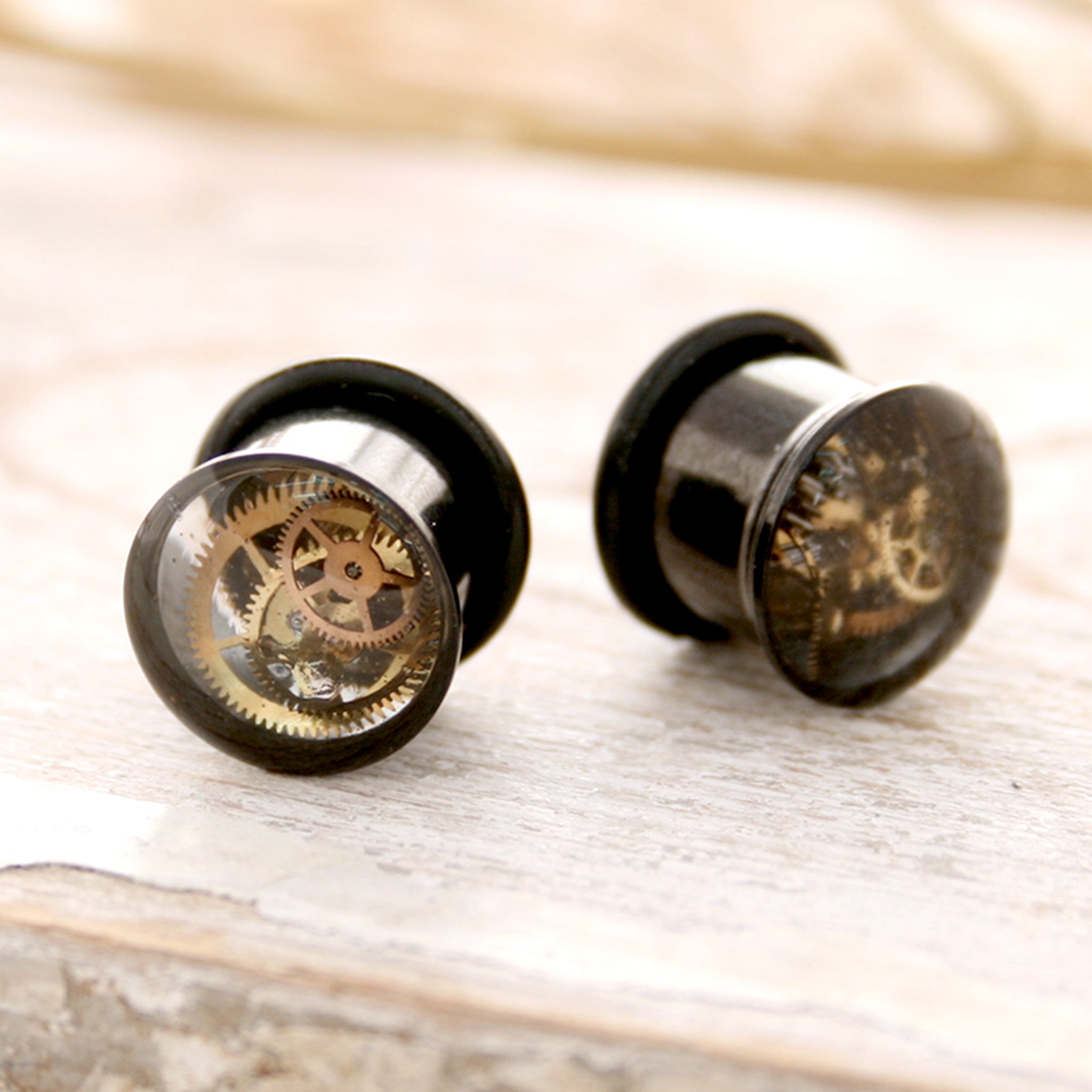 O-ring 10mm steampunk ear gauges