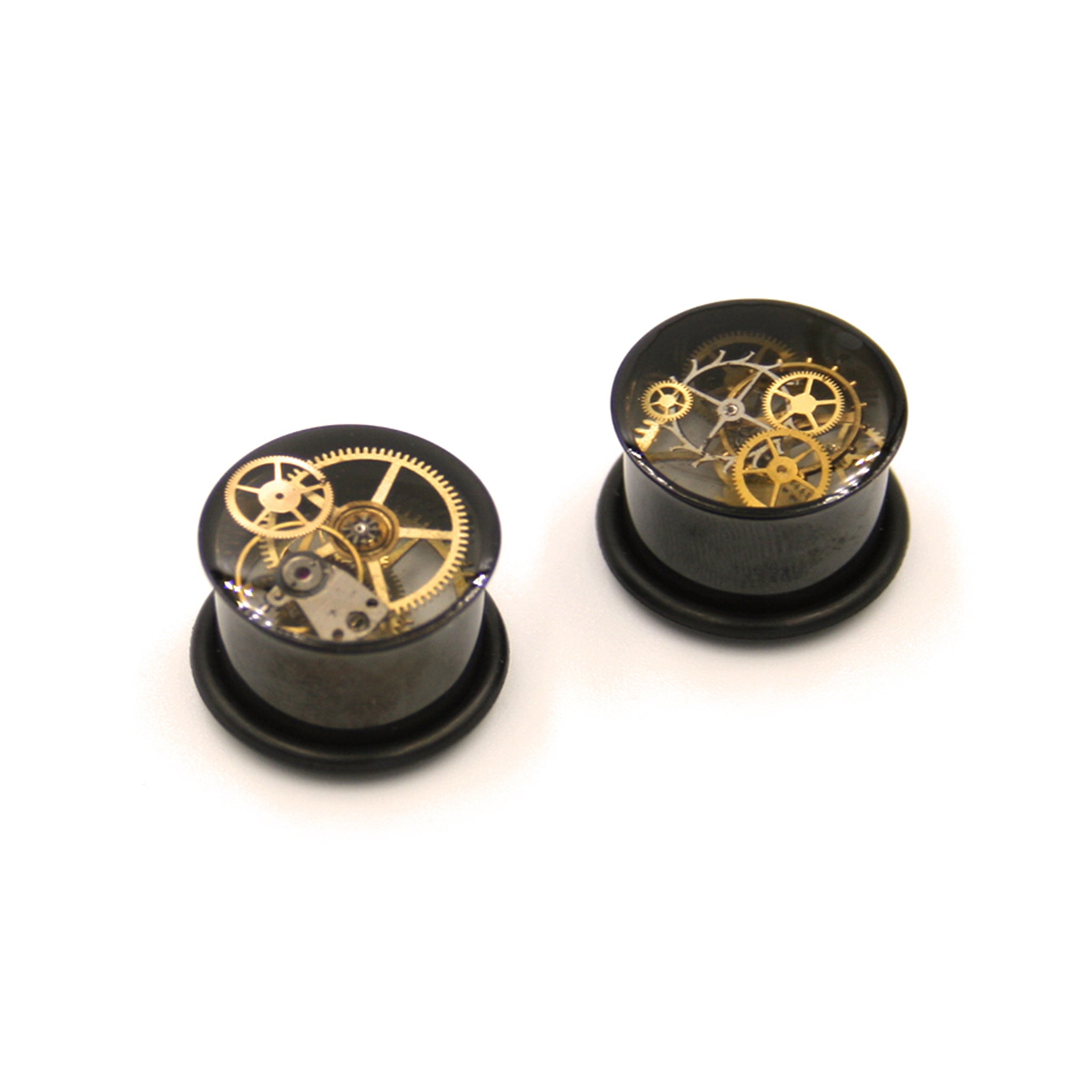 12mm o-ring steampunk ear gauges