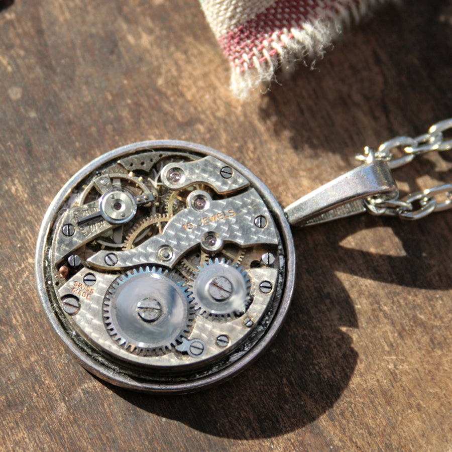 Steampunk Necklace for Man