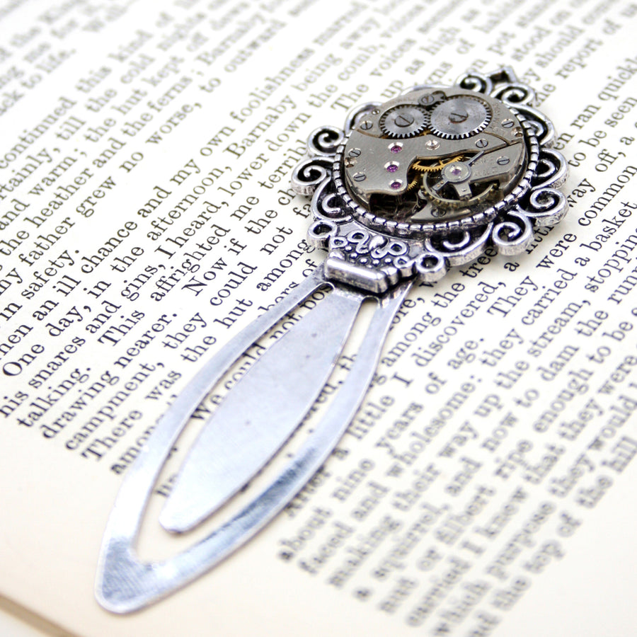 Cool, steampunk bookmark for a bookworm