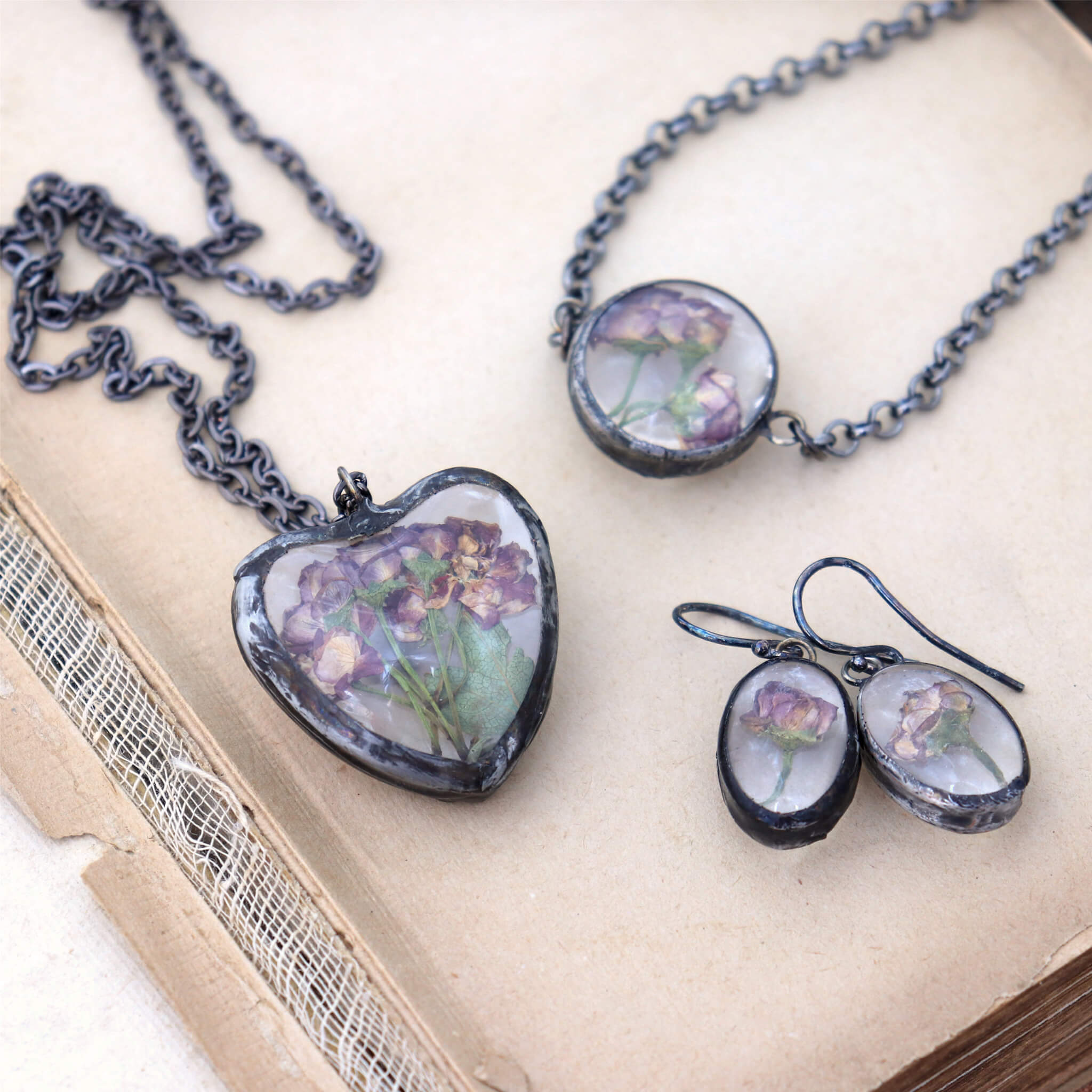 Terrarium jewellery Hawthorn - Main Image